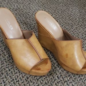 Charles David Wedge sandals
